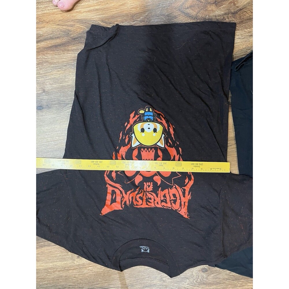 Hello Kitty Gundam + My Melody Kuromi + Aggretsuko Graphic Tee Lot Mens M XL - Picture 7 of 8